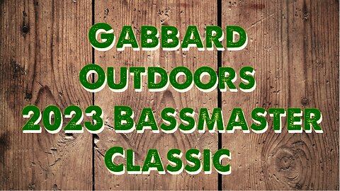 2023 Bassmaster Classic “Day 1”