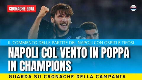 Cronache Goal - Il Napoli si prepara alla Champions