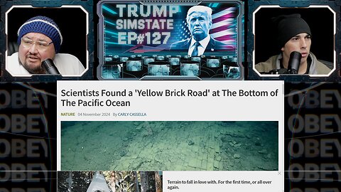 Yellow Brick Road at the BOTTOM of the OCEAN - Secret Wizard of OZ?