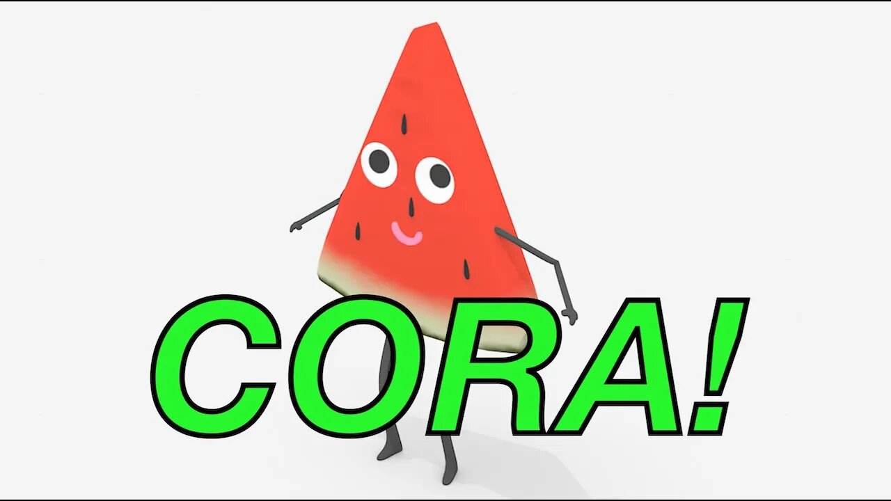 Happy Birthday CORA! - WATERMELON Birthday Song