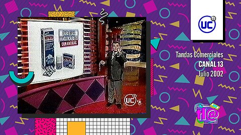 Tandas Comerciales Canal 13 (20 de Julio 2002)