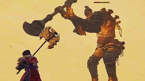 Elden Ring - Greataxe Golem Boss Fight
