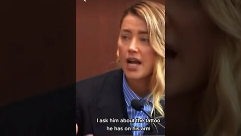 Amber heard testifies on first time Johnny depp allegedly hit her get this viral | #shorts | #viral