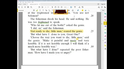 Eng A Class 4 13 Apr 21