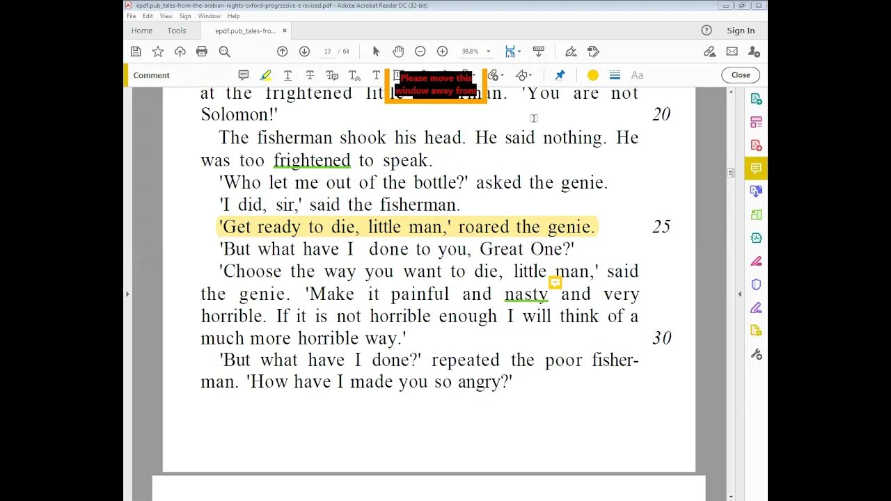 Eng A Class 4 13 Apr 21