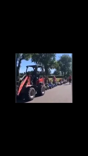 Dutch Farmers Children's Protest