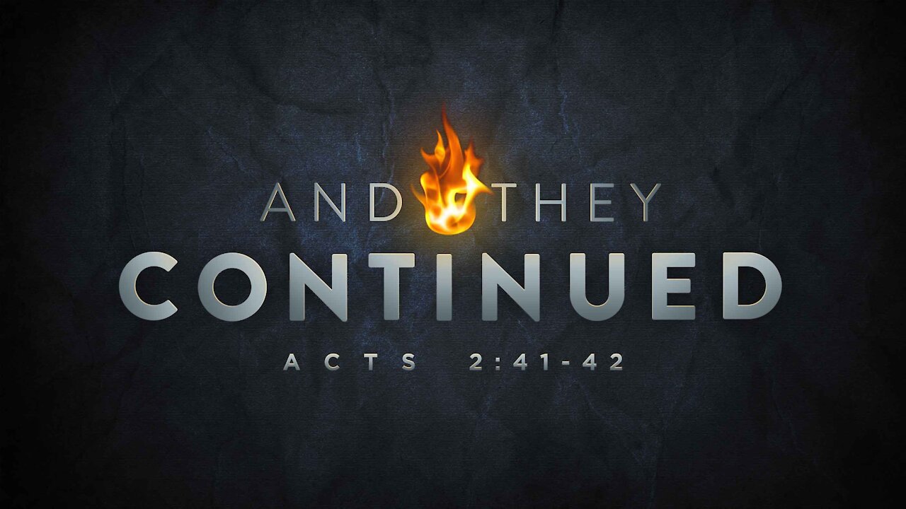 And They Continued | Pastor Abram Thomas