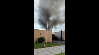 Downtown fire on May 30 |KMTV Staff images