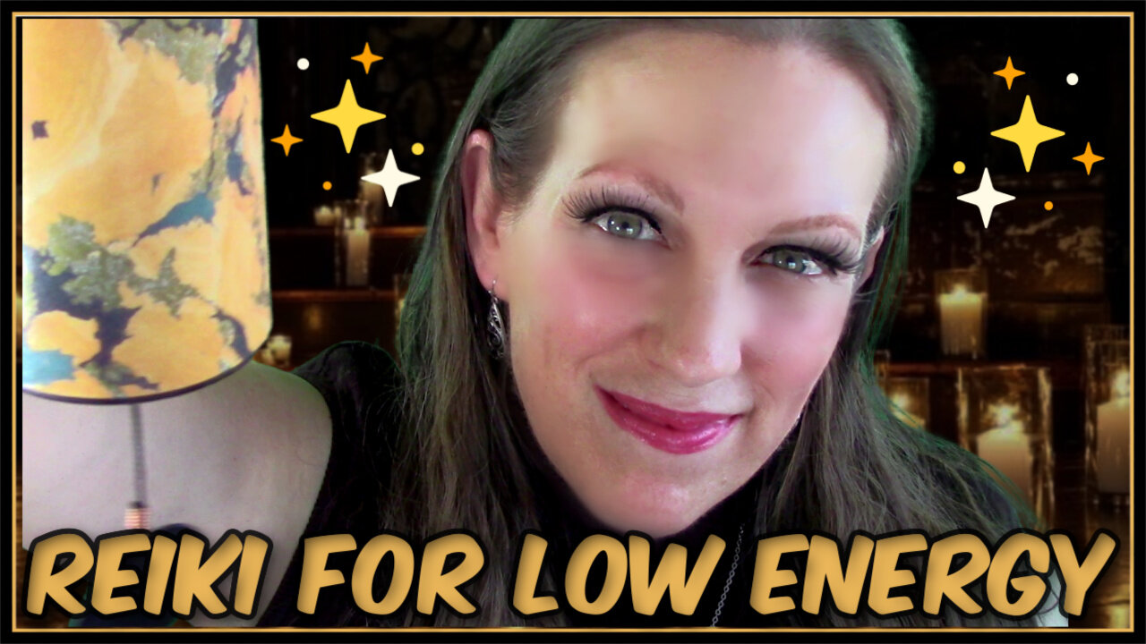 Reiki For Low Energy - Aura Cleanse + Chimes With Uplifting Supportive Talk