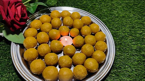 Perfect Danedar Besan Laddu Recipe