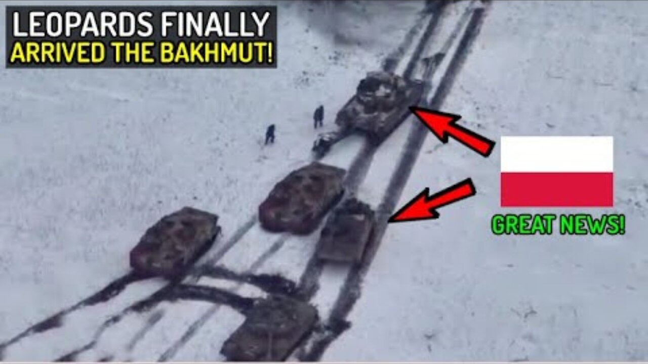 That's Great: Polish armoreds finally surrounded the Bakhmut! Russian fortress plundered by Leopards