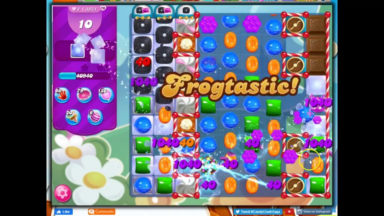 Candy Crush Level 3621 Talkthrough, 26 Moves 0 Boosters