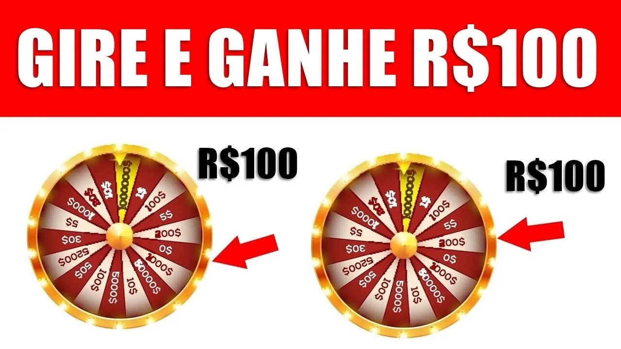 Girou Ganhou R$100 GRATIS NO PIX e Já Pode Sacar na Mesma Hora [Site Para Ganhar Dinheiro Online]