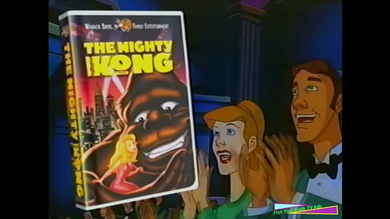 The Mighty Kong (Animated) Trailer VHS (1998)