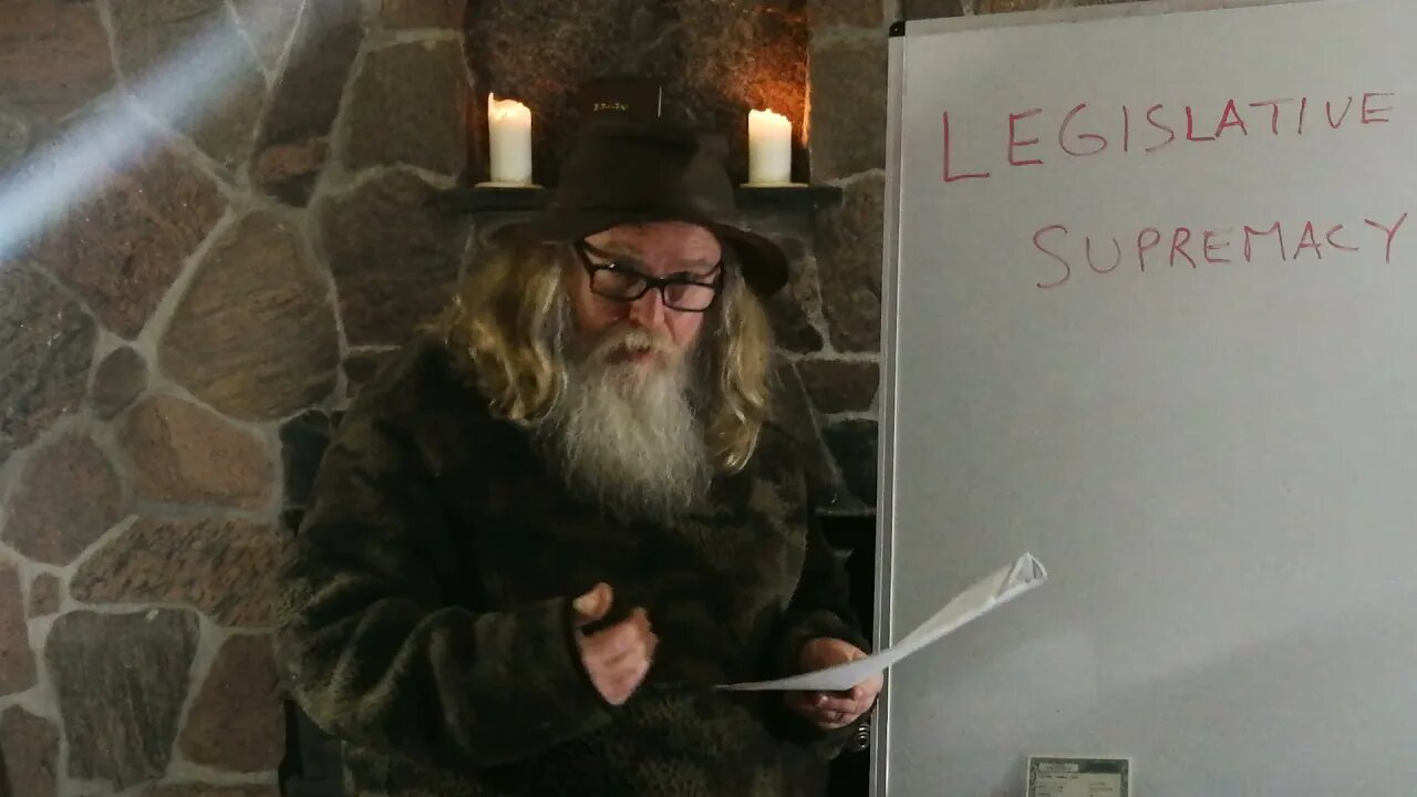 508-1221 LEGISLATIVE SUPREMACY