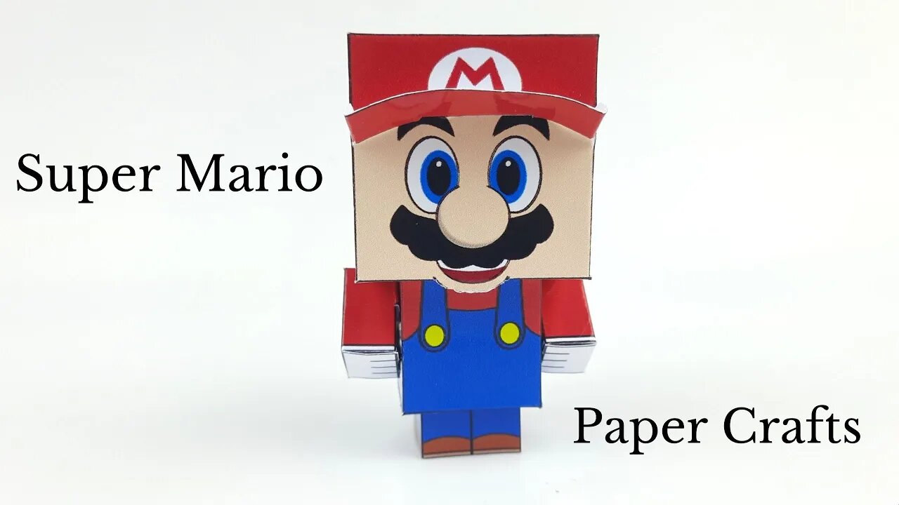 Origami Super Mario (Nintendo) - DIY Easy Paper Crafts