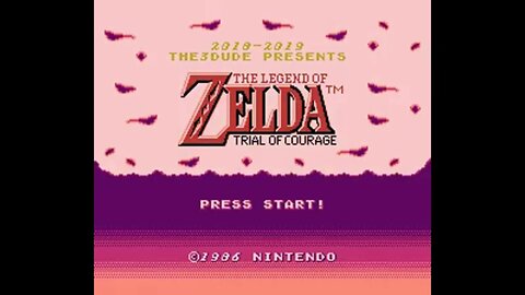 Trying out a ROM hack on Project Nested w/ SNES9X - Zelda: Trials of Courage