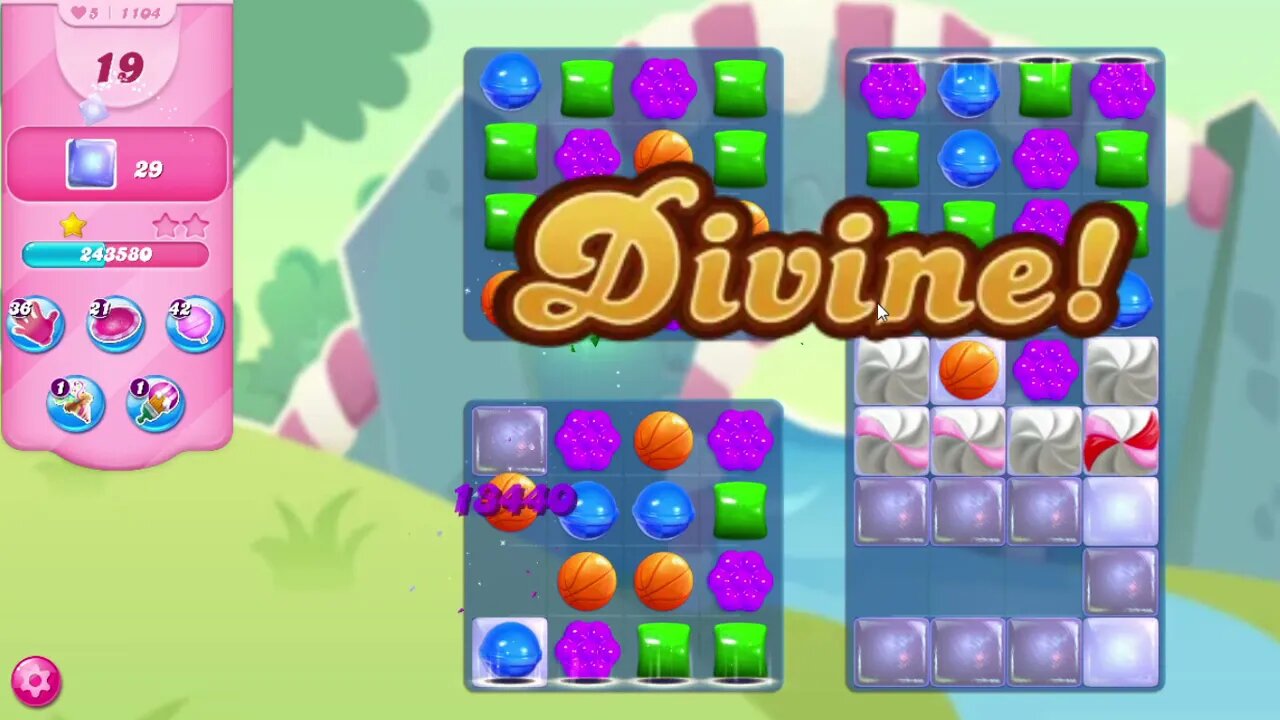 Candy Crush Saga Level 1104
