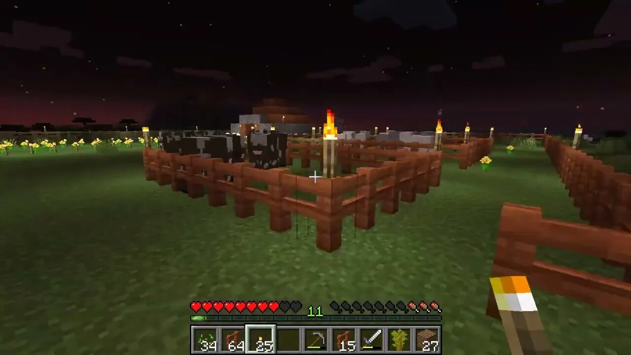 Minecraft Survival Sem Voz #5 Minecraft construindo um casa nova parte 2 2