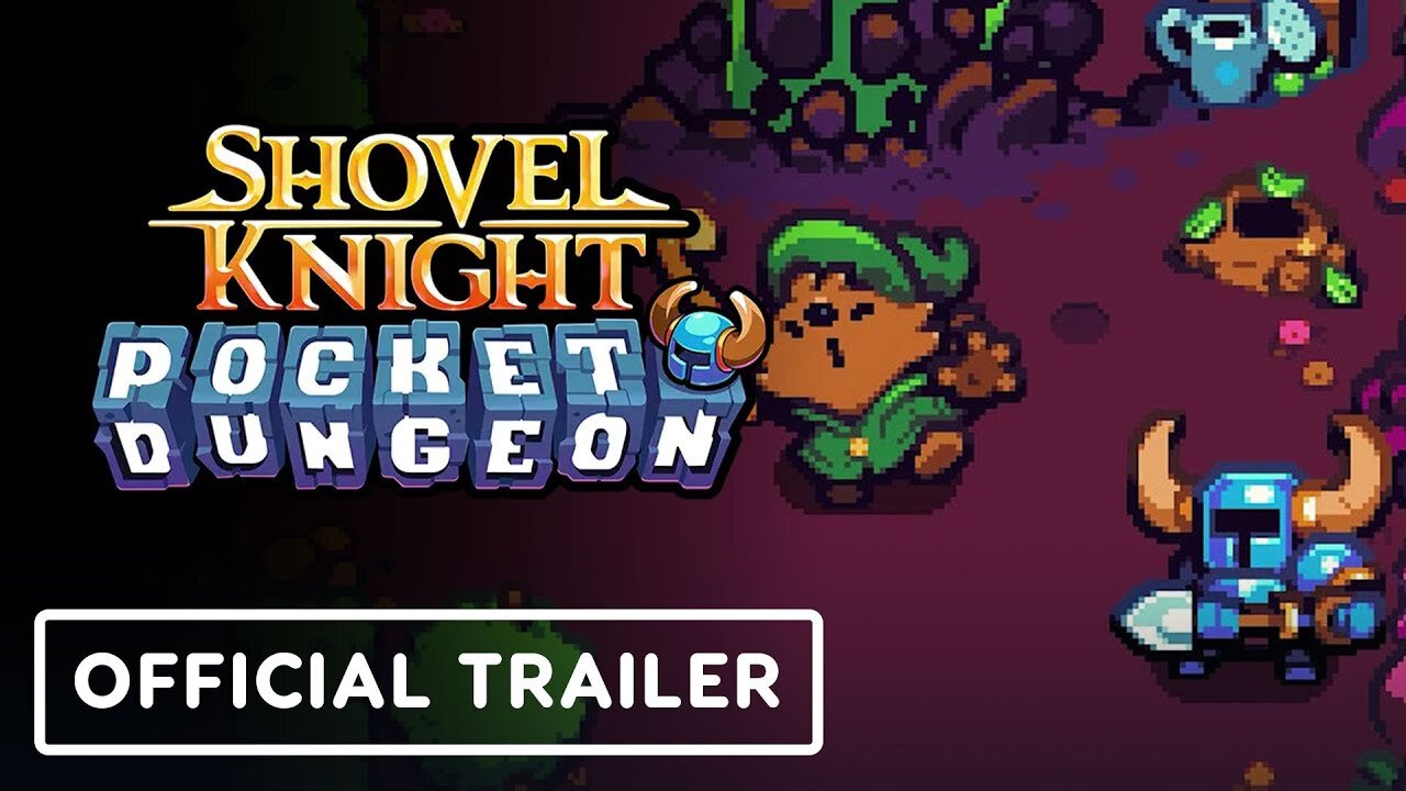 Shovel Knight Pocket Dungeon Puzzler's Pack DLC - Official Announcement Trailer