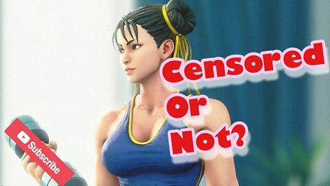 Is Street Fighter 6 Chun-Li Censored? #chunli #streetfighter6 #capcom