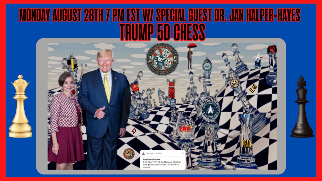 TRUMPS 5D CHESS W DR. JAN HALPER-HAYES HOSTED BY LANCE MIGLIACCIO & GEORGE BALLOUTINE |EP132