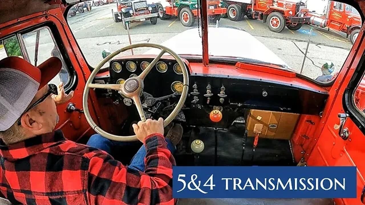 Learning to shift a 5&4 transmission! Mickey Ryan Truck Show '23