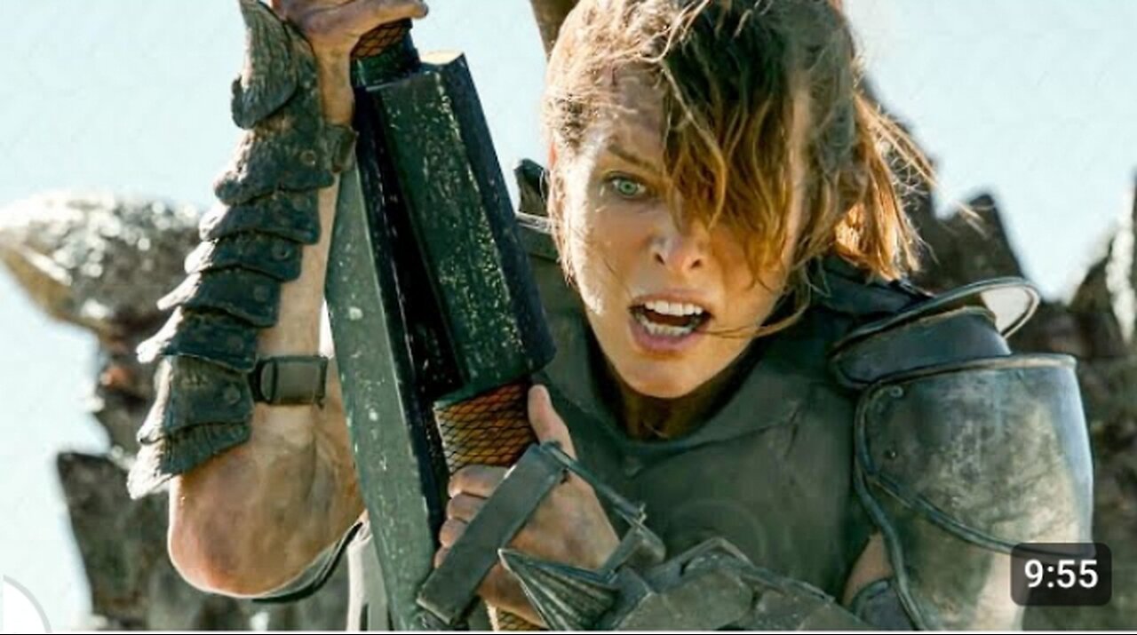 Mounster Hunter Movie clip#