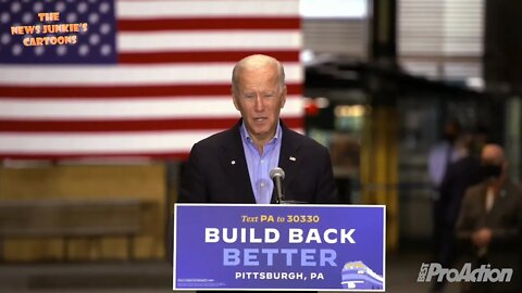 Biden continues to repeat lies about Trump in Pittsburgh.