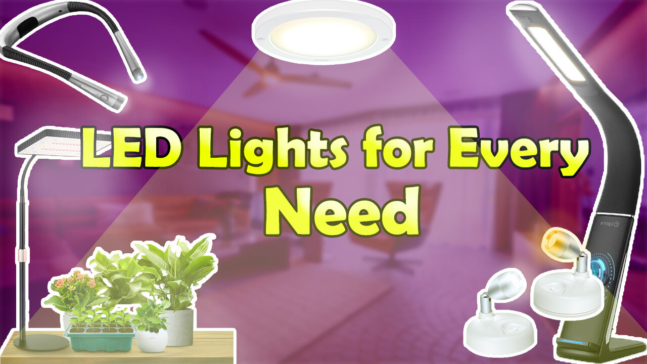 7 Innovative LED Lights That Will Brighten Your Life!