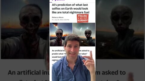 The Last Selfie on Earth? This AI Computer Believes So! #lastselfie 🥺