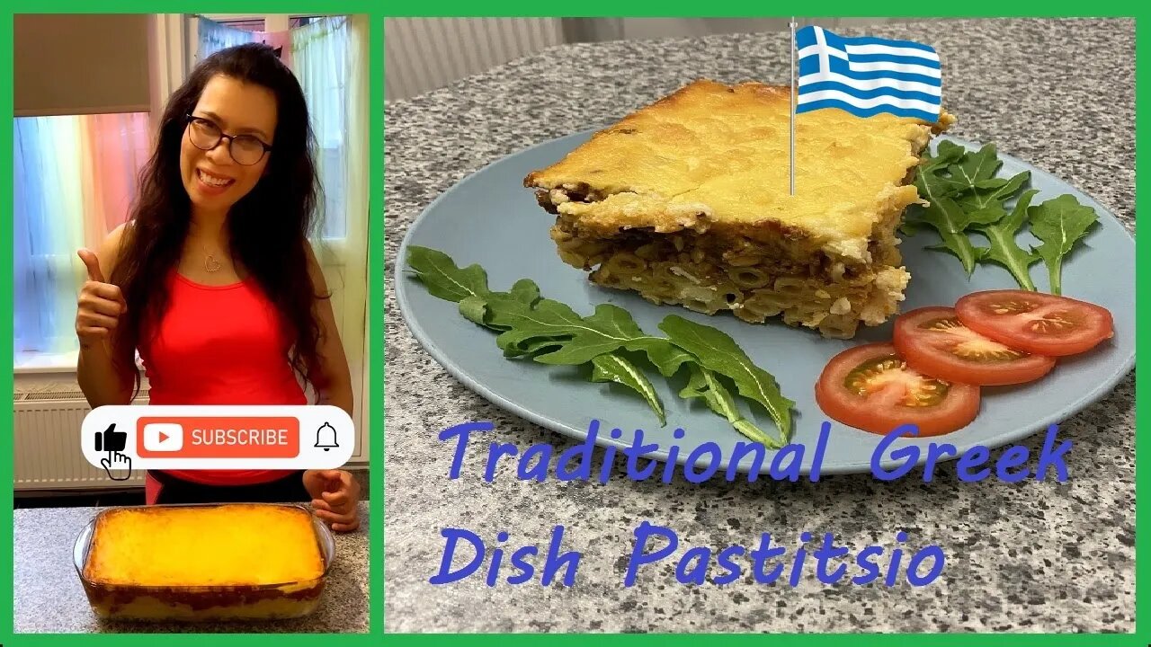 Traditional Greek Dish Pastitsio