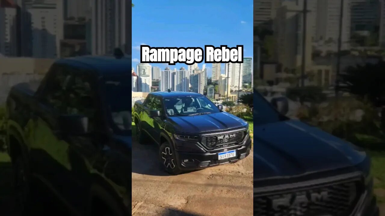 Ram Rampage Rebel 2024Taí a versão 'de entrada'