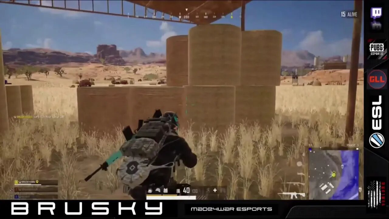 Halo and PUBG with Brusky