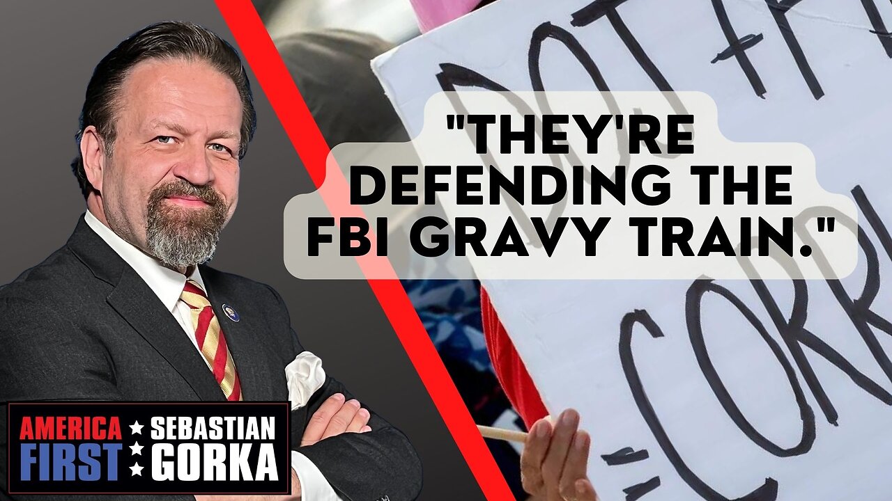 "They're defending the FBI gravy train." George Hill with Sebastian Gorka One on One