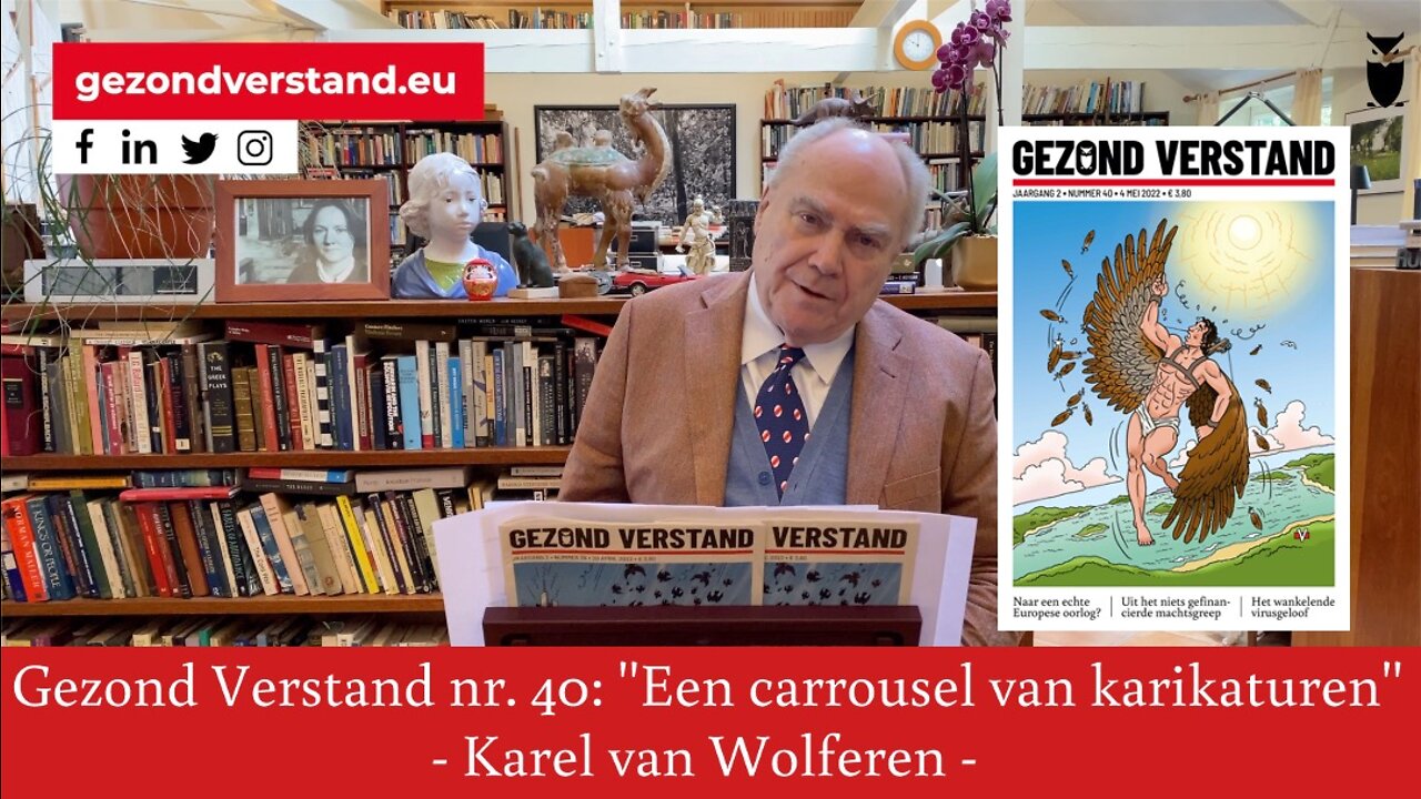 Voordracht Karel van Wolferen nr. 40: "Een carrousel van karikaturen"