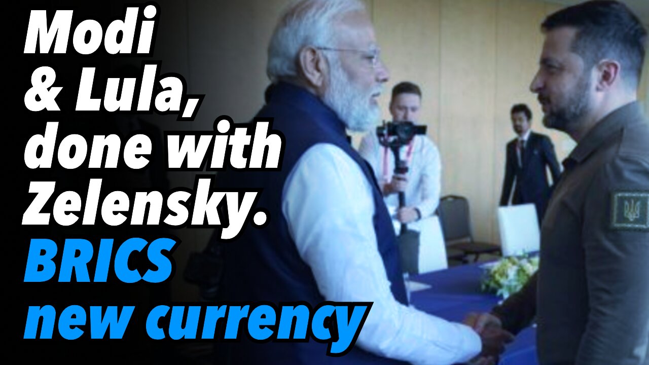 Modi and Lula, done dealing with Zelensky. BRICS new currency