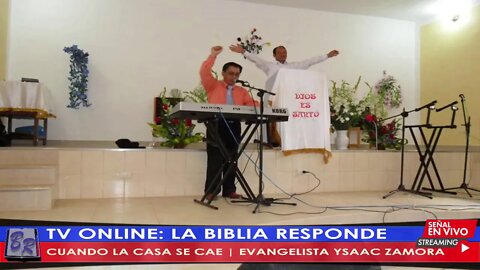 CUANDO LA CASA SE CAE - EVANG. YSAAC ZAMORA | TV LA BIBLIA RESPONDE