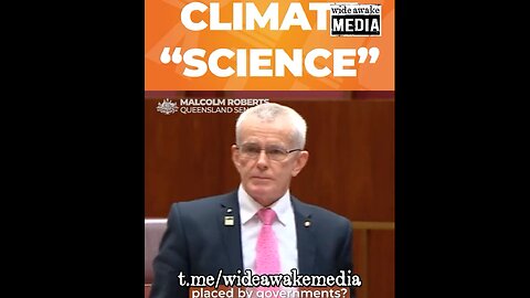 Climate Change Hoax Malcolm Roberts