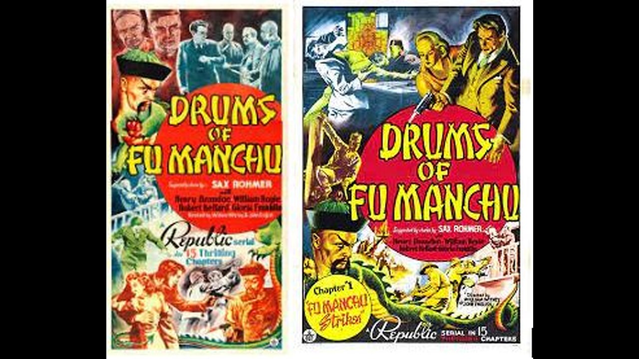 DRUMS OF FU MANCHU (1940)--Colorized Composite Video