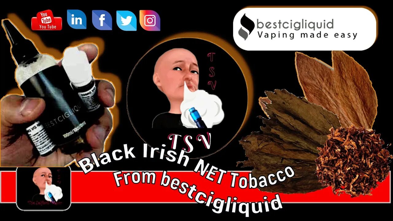 Bestcigliquid Black Irish NET Tobacco