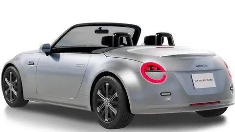 Copen Concept gen3 no longer a Kei Car with size and engine Vs Euro gen1 L881k 1.3