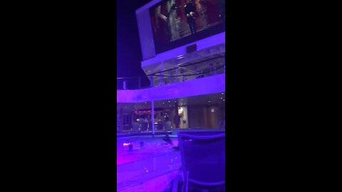 movie night at the sea...