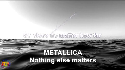 METALLICA Nothing else matters - Lyrics, Paroles, Letra (HD)