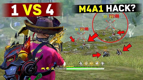 THIS M4A1 SKIN IS FIRE🔥SOLO VS SQUAD HEROIC 2 BEST GAMEPLAY | GARENA FREE FIRE