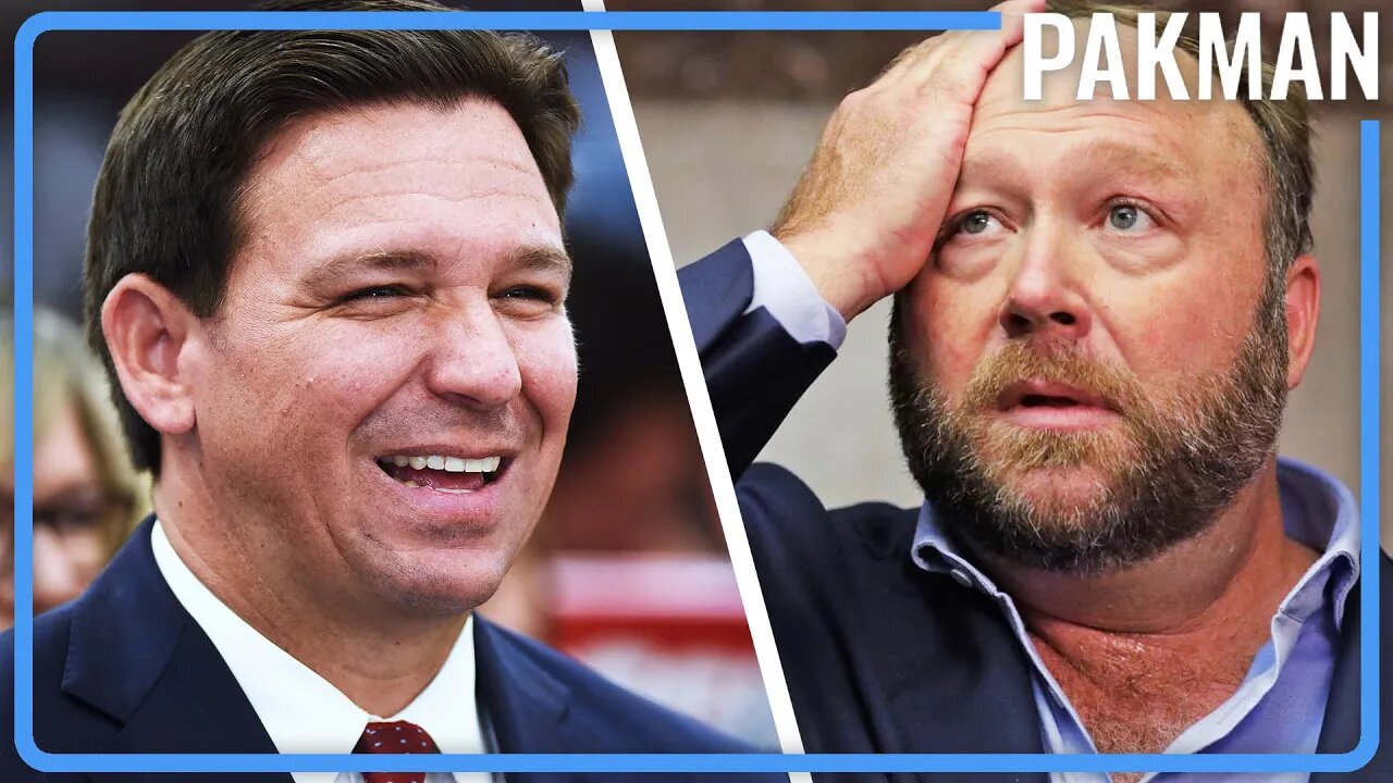 Alex Jones Grovels to Trump, Regrets Backing DeSantis
