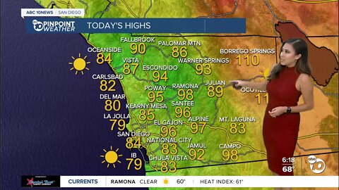 ABC 10News Pinpoint Weather with Weather Anchor Vanessa Paz