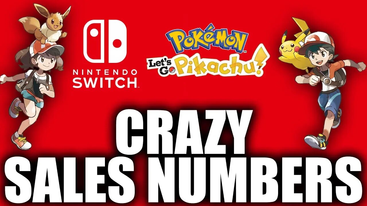 Pokemon: Let's Go Pickachu and Eevee Are The Fastest Selling Nintendo Switch Games To Date