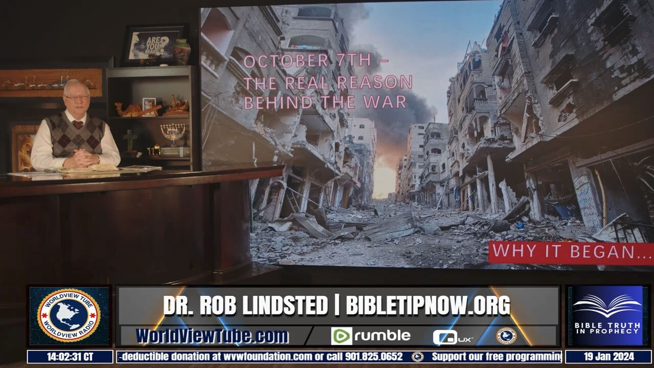 October 7th: The REAL REASON Behind the War with Dr. Rob Lindsted - Part 2