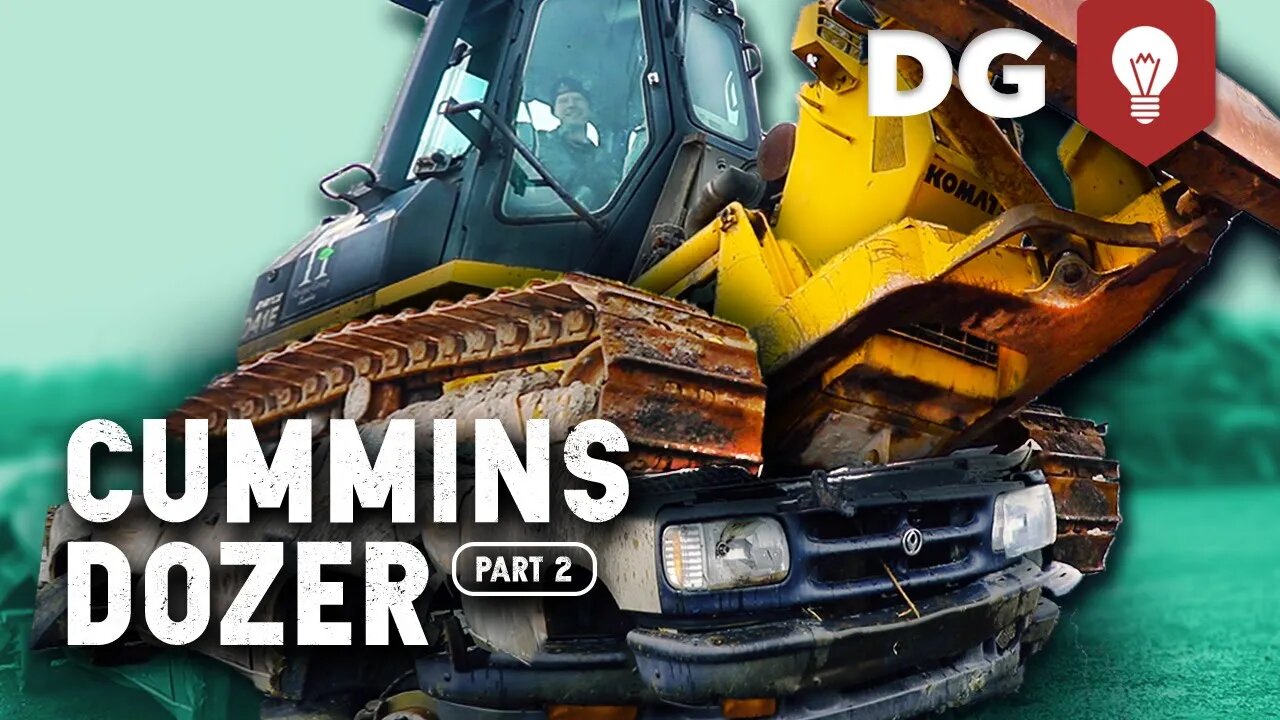 On-Road to Off-Road 12v Cummins Conversion | Komatsu Bulldozer [EP2]